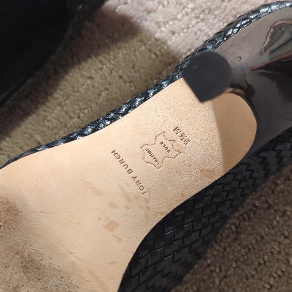 Tory Burch Black Heels Elegant Design - Picture 6 of 12